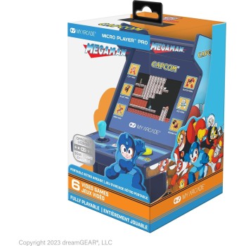My Arcade Gaming my  mega man mini  machine - micro player pro table top  machine, portable  DGUNL-4189 845620041893