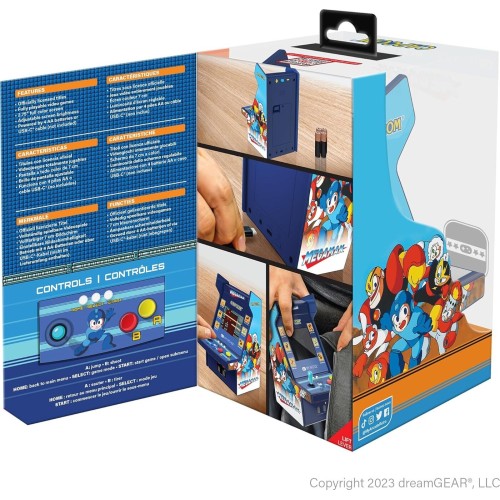 My Arcade Gaming my  mega man mini  machine - micro player pro table top  machine, portable  DGUNL-4189 845620041893