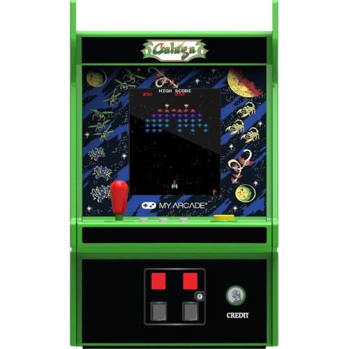 My Arcade Gaming My Arcade Galaga Portable Retro Arcade (2 Games In 1) Φορητή Κονσόλα Παιχνιδιών DGUNL-4195 845620041954
