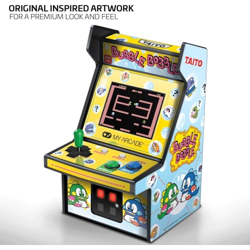 My Arcade Gaming Bubble Bobble Mini  Machine - Micro Player Table Top  Machine, Φορητή Κονσόλα Παιχνιδιών DGUNL-3241 84562003241