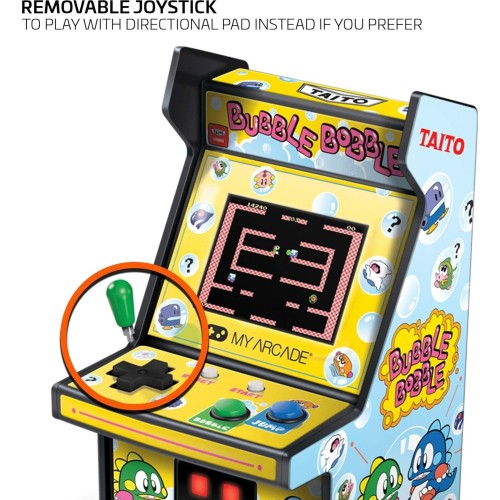 My Arcade Gaming Bubble Bobble Mini  Machine - Micro Player Table Top  Machine, Φορητή Κονσόλα Παιχνιδιών DGUNL-3241 84562003241