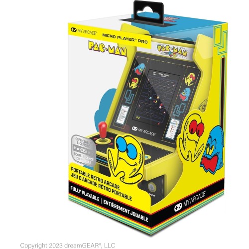 My Arcade Gaming το Pac-Man Micro Player Pro Port Portable Retro DGUNL-4194 845620041947