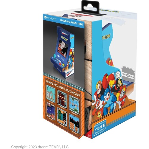 My Arcade Gaming Mega Man Mini Machine - Nano Player Table Top Machine Φορητή Κονσόλα Παιχνιδιών DGUNL-4188 845620041886