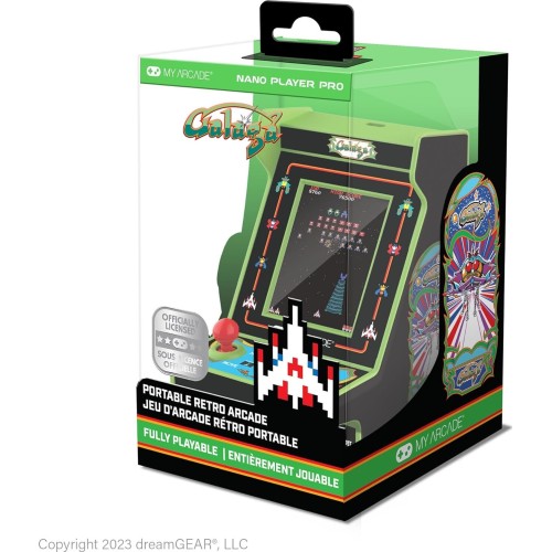My Arcade Gaming Galaga/Galaxian Nano Player Pro Portable Retro  2 Games In 1 Φορητή Κονσόλα Παιχνιδιών DGUNL-4197 845620041978