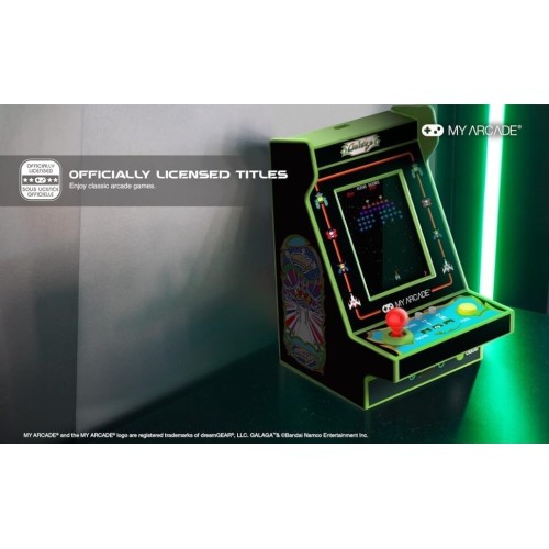 My Arcade Gaming Galaga/Galaxian Nano Player Pro Portable Retro  2 Games In 1 Φορητή Κονσόλα Παιχνιδιών DGUNL-4197 845620041978