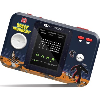 My Arcade Gaming Space Invaders Pocket Player Pro Handheld Portable Gaming System DGUNL-7006 845620070060