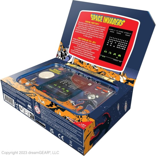 My Arcade Gaming Space Invaders Pocket Player Pro Handheld Portable Gaming System DGUNL-7006 845620070060