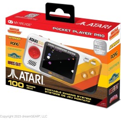My Arcade Gaming Atari Pocket Player Pro Handheld Portable Gaming System 100 Παιχνίδια Φορητή Κονσόλα Παιχνιδιών DGUNL-7015 8456