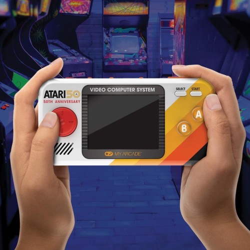 My Arcade Gaming Atari Pocket Player Pro Handheld Portable Gaming System 100 Games DGUNL-7015 845620070152