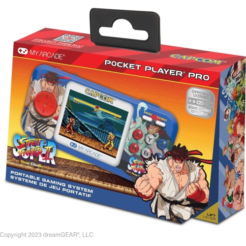 My Arcade Gaming Super Street Fighter Ii Pocket Player Pro Handheld Portable Gaming Syst DGUNL-4187 845620041879