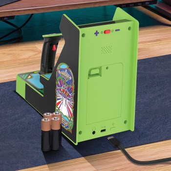 My Arcade Gaming Galaga + Galaxian Joystick Player Mini Retro  Bollard DGUNL-7000 845620070008