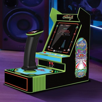 My Arcade Gaming Galaga + Galaxian Joystick Player Mini Retro  Bollard DGUNL-7000 845620070008