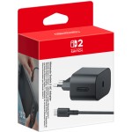 Nintendo NSW2 Τροφοδοσία Για Switch 2 Σε Μαύρο Χρώμα (AC ADAPTER EUR.)  045496321352