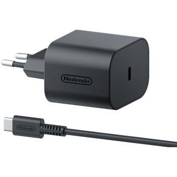 Nintendo NSW2 Τροφοδοσία Για Switch 2 Σε Μαύρο Χρώμα (AC ADAPTER EUR.)  045496321352