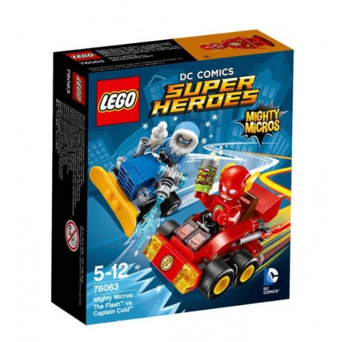 LEGO DC COMICS Super Heroes Mighty Micros: The Flash™ Εναντίον Κάπτεν Κολντ 76063 5702015597760