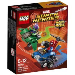 LEGO Marvel Super Heroes Mighty Micros: Spider-Man Vs. Green Goblin Mighty Micros: Σπάιντερμαν Vs Γκριν Γκόμπλιν 76064 570201559