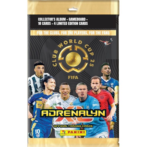 PANINI FIFA Club World Cup 2025 Adrenalyn XL Mega Starter Pack PA.AL.FC.225 8051708022841
