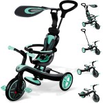 Globber Τρίκυκλο Trike Explorer 4 In 1 Mint 632-206-3 4895224402107