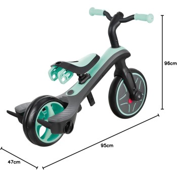 Globber Trike Explorer 4 In 1 Mint 632-206-3 4895224402107