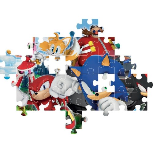 Clementoni Children's Super Color Sonic the Hedgehog 104 TMX 1210-27159 ...