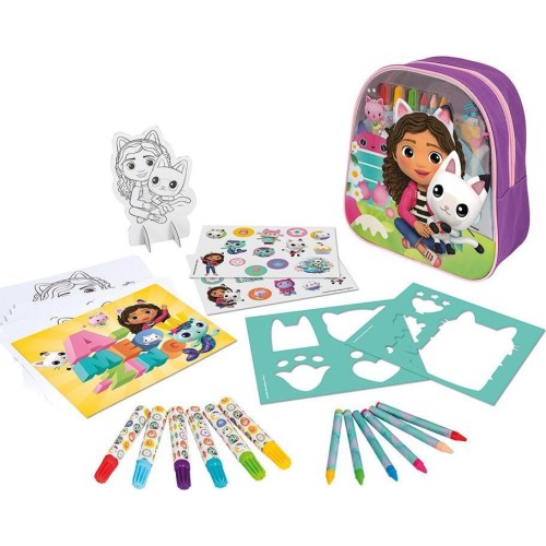 As company as σετ ζωγραφικής σε backpack dreamworks gabbys dollhouse για 3+ χρονών 1023-68105 5203068681050