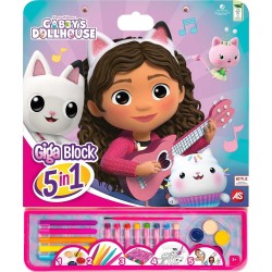 As company giga block 5 σε 1 σετ ζωγραφικής dreamworks gabbys dollhouse για 3+ χρονών 1023-62757 5203068627577