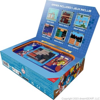 My Arcade Gaming Mega Man Pocket Player Pro Handheld Portable Gaming System 6 Games In 1 DGUNL-4191 845620041916