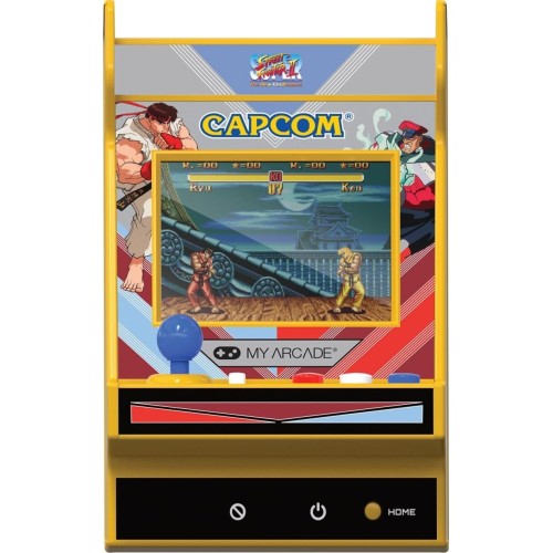 My Arcade Gaming my  super street fighter ii nano player portable retro  2 games in 1 DGUNL-4184 845620041848
