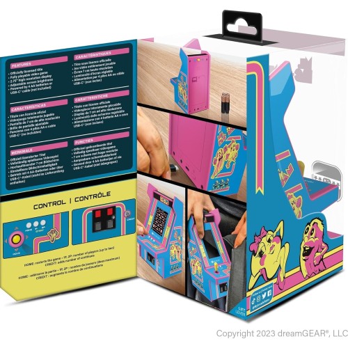 My Arcade Gaming Ms. Pac-Man Micro Player Pro Portable Retro DGUNL-7009 845620070091