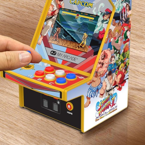 My Arcade Gaming Super Street Fighter II Mini Machine - Micro Player Pro Table Top Mac DGUNL-4185 845620041855