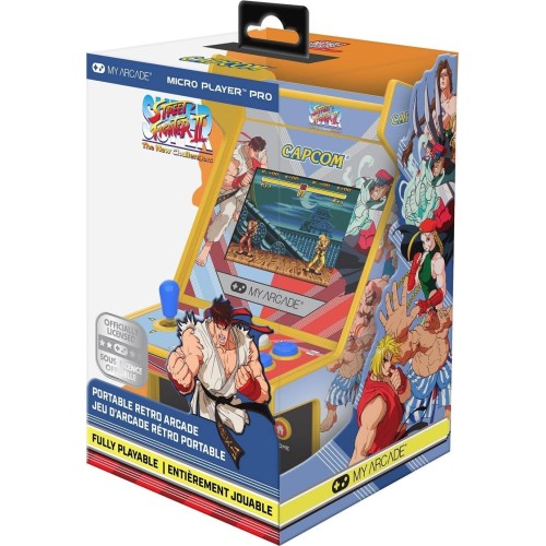 My Arcade Gaming Super Street Fighter II Mini Machine - Micro Player Pro Table Top Mac DGUNL-4185 845620041855