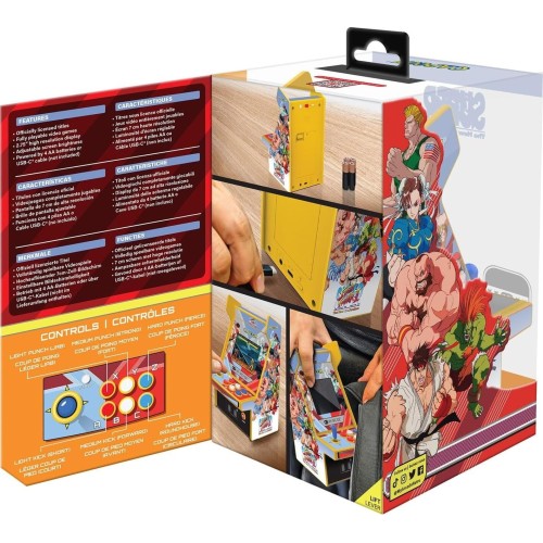 My Arcade Gaming Super Street Fighter II Mini Machine - Micro Player Pro Table Top Mac DGUNL-4185 845620041855