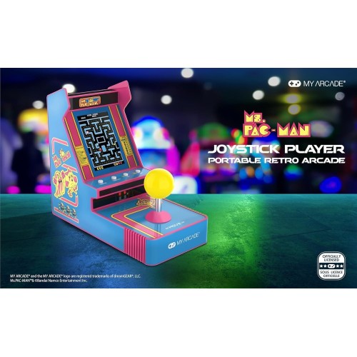 My Arcade Gaming MS.PAC-Man Joystick Player Με Οθόνη 3,5 Φορητή Κονσόλα Παιχνιδιών DGUNL-7074 845620070749
