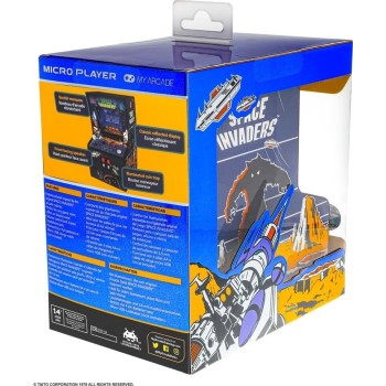 My Arcade Gaming My Space Invaders Mini Machine - Micro Player Collectible Retro Premium Edition DGUNL-3279 845620032792