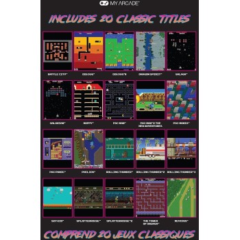 My Arcade Gaming Museum Hits 10In Retro Mini Machine 20 Σε 1 Φορητή Κονσόλα DGUNL-3226 845620032266