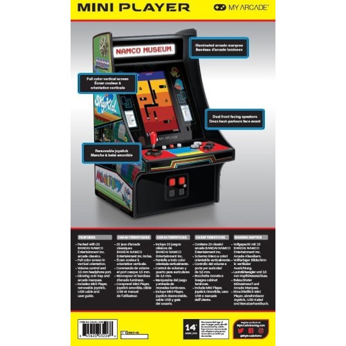 My Arcade Gaming Namco Museum Mini Hits - 10-Inch Electronic Games DGUNL-3226 845620032266