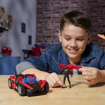 Hasbro Spiderman spider-man venomversus epic world of action miles morales remix blast racer G0736 5010996284839