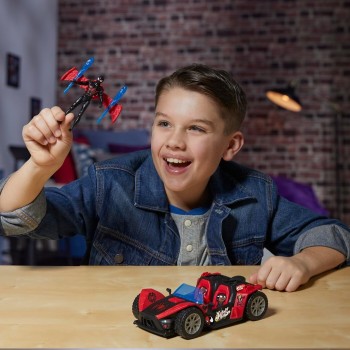 Hasbro Spiderman spider-man venomversus epic world of action miles morales remix blast racer G0736 5010996284839