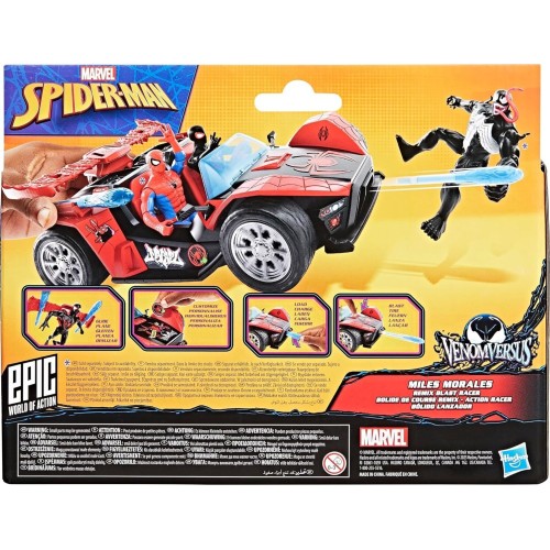 Hasbro Spiderman spider-man venomversus epic world of action miles morales remix blast racer G0736 5010996284839