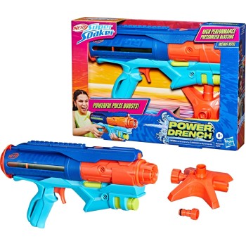 Hasbro Nerf soaker power drench water blaster, water blaster,  soaker, summer outdoor t G1116 5010996279279