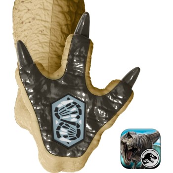 Mattel Jurassic World Rebirth Distortus Rex Κακός Με Λειτουργία Επίθεσης Και Ήχους, 22 Inch Rumble N Rampage Φιγούρα Παιχνιδιού 