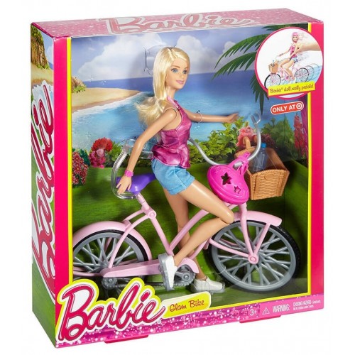 Mattel Barbie Με Ποδήλατο DJR54 887961229929