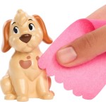 Mattel Disney Princess Bathe & Brush Belle Fashion Doll & Dog Figure With Color Change & Accessories JFC42 194735293056