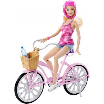 Mattel Barbie Με Ποδήλατο DJR54 887961229929