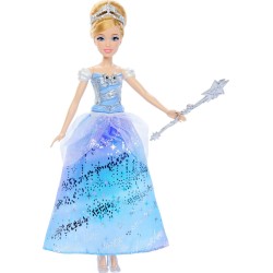 Mattel Disney Princess Enchanted Ballgown Κούκλα Σταχτοπούτα Με Μαγικό Ραβδί JBF94 194735259120
