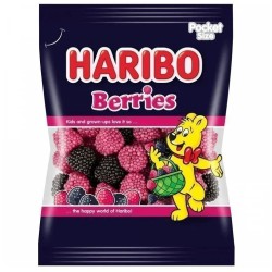 haribo Βατόμουρα 100G Berries Ζελίνι  4001686705315