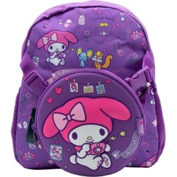 Diakakis imports Hello Kitty Τσάντα Πλάτης Νηπίου My Melody Must Team 1 Θήκη με Αποσπώμενο Τσαντάκι Μέσης - Ώμου 000490198 52056