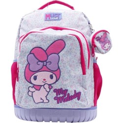 Diakakis imports Hello Kitty Σχολική Τσάντα Τρόλεϊ Δημοτικού My Melody Must Team 3 Θήκες με Μονό Χερούλι και 2 Ρόδες 000490186 5