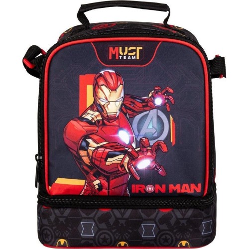 Diakakis imports Τσαντάκι Φαγητού Avengers Iron Man Must Team Ισοθερμικό 2 Θήκες 000506314 5205698751820