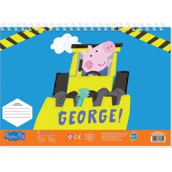 Diakakis imports Peppa Pig George Painting 23x33 40 Avak-sensil- 2sel 2SK 000482833 5205698748554